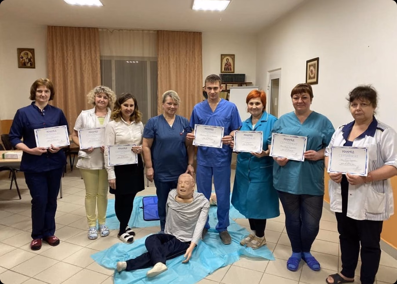 Послуги догляду за лежачими хворими в Пансіонаті для літніх людей з медичним наглядом